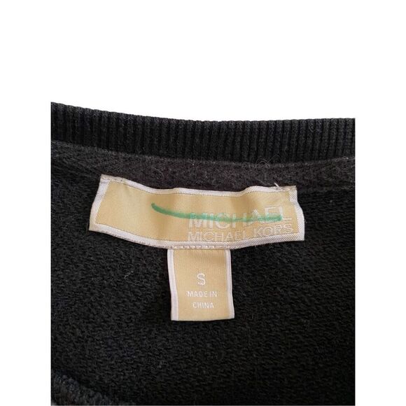 Michael Michael Kors Embellished Crewneck Sweatshirt Rhinestone Designer School - Picture 6 of 12